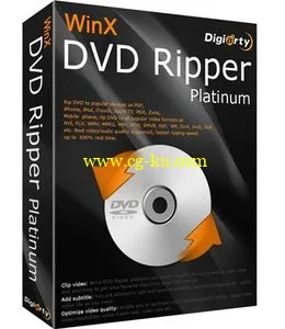 WinX DVD Ripper Platinum 7.2.0.105 DVD转换的图片1