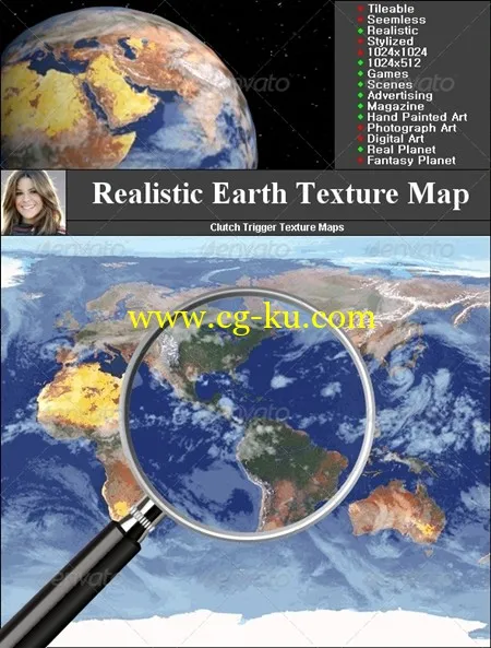 Earth Texture map的图片1