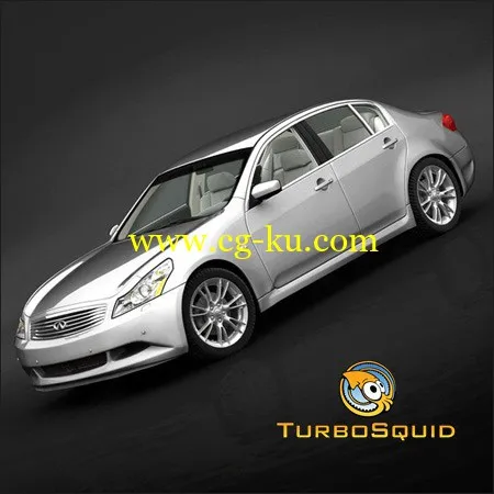 TurboSquid – Infiniti G37 Sedan 2009的图片1