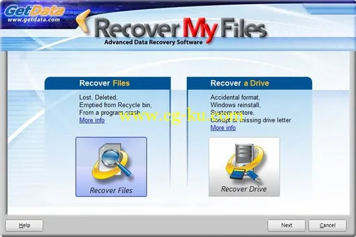 GetData Recover My Files 5.2.1.1964 Professional Edition的图片1