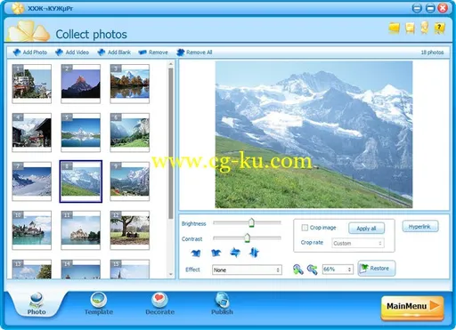 Amazing Slideshow Maker 3.5.4.0的图片1