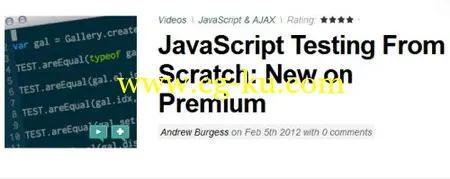 JavaScript Testing from Scratch的图片1