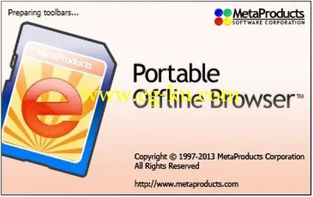 MetaProducts Portable Offline Browser 6.8.4058 离线浏览器 便携版的图片1