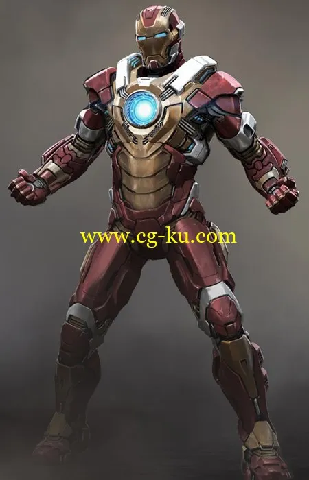 3D Model – Iron Man v.2的图片1