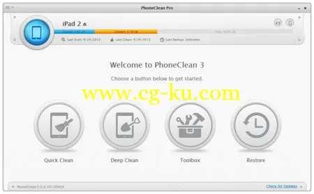 PhoneClean Pro 3.6.2的图片3