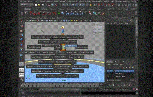 Exploring Animation Principles in Maya: Follow-Through and Overlapping的图片2