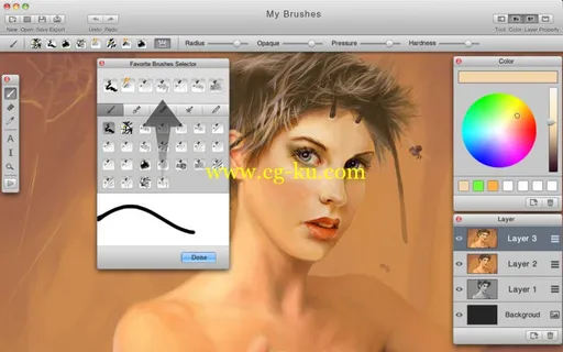 Mybrushes 1.50 Retail MacOSX的图片1