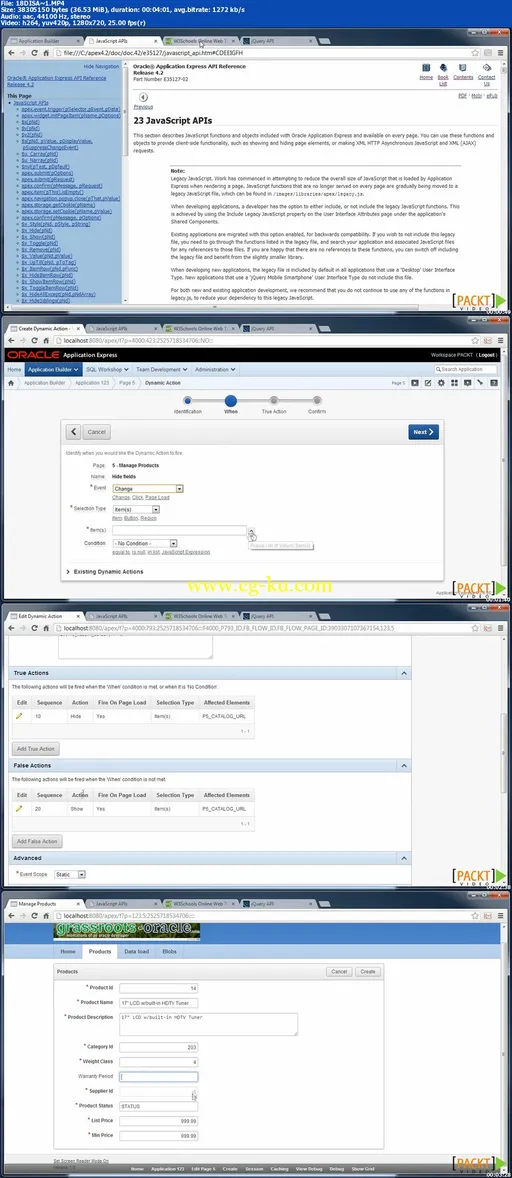 PacktPub – Oracle APEX Techniques [Video]的图片1