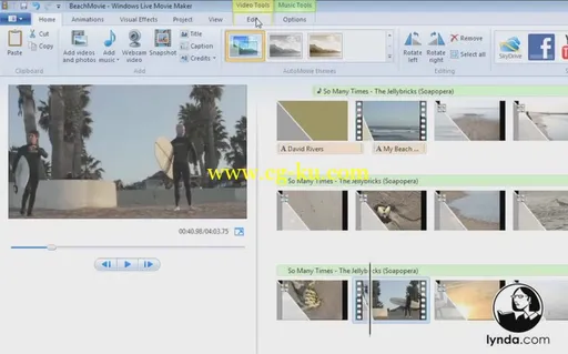 Windows Live Movie Maker Essential Training的图片1