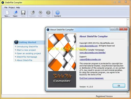 Abyssmedia SiteInFile Compiler 4.1.2的图片1