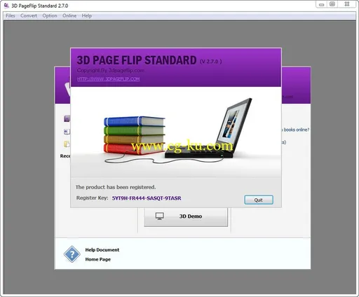 3D PageFlip Standard 2.7.0 3D电子书制作软件的图片2