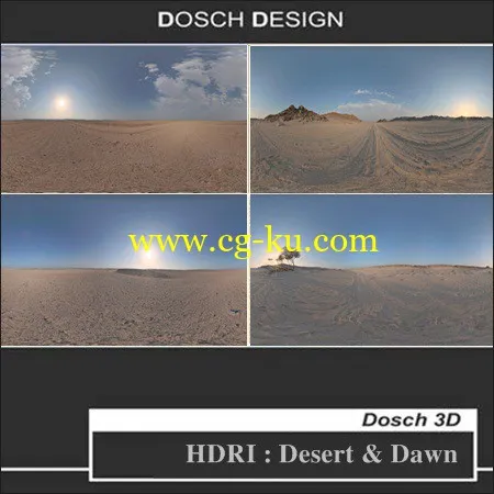 DOSCH DESIGN – HDRI: Desert & Dawn的图片1