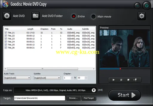 MAEMedia Goodisc Movie DVD Copy 5.5.6的图片1