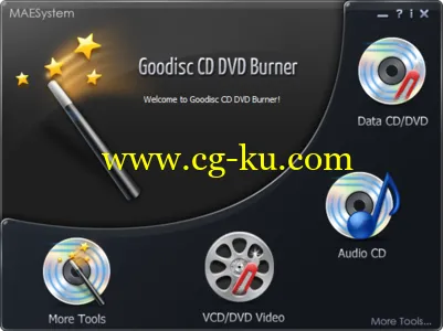 MAEMedia Goodisc CD DVD Burner 3.5.1 + Portable的图片1