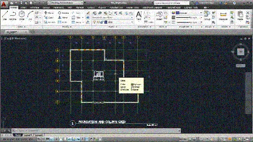 Drawing a Column Grid in AutoCAD的图片2