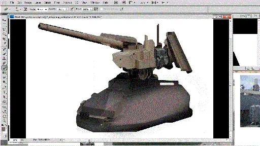 Concept Designing a Mech Weapon in Photoshop的图片3