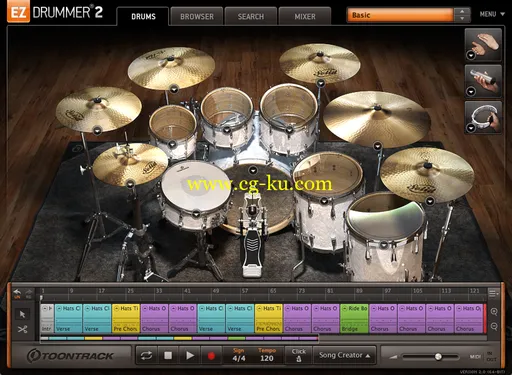 Toontrack EZdrummer 2 Core Library 1.0.1 Update WIN OSX的图片1