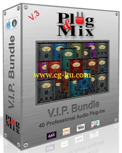 Plug And Mix V.I.P Bundle v3.0.3 Mac OS X 贵宾插件 远胜于蓝管效果包的图片1