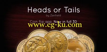 Heads Or Tails v2.13 Android 抛硬币的图片1