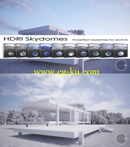 VizPark – HDRI Skydomes I的图片1