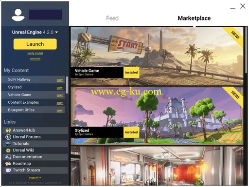 Unreal Engine 4.2 Marketplace Source Files的图片1