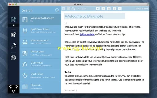 Bluenote 1.31 Retail MacOSX的图片1