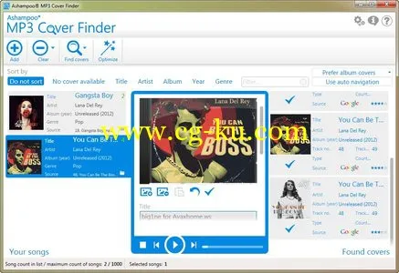 Ashampoo MP3 Cover Finder 1.0.17 Multilingual的图片1