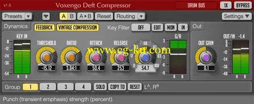 Voxengo Deft Compressor 1.5 Win/Mac的图片1