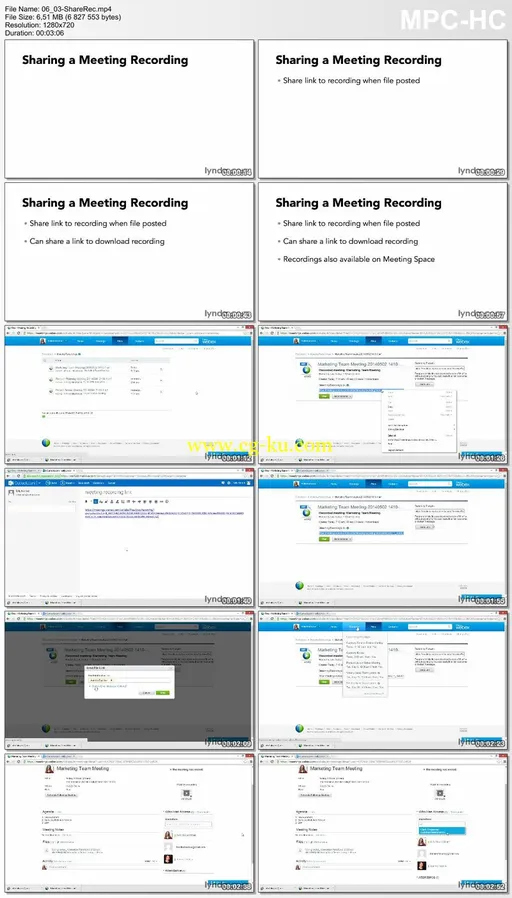 Lynda – Up and Running with WebEx Meetings的图片2