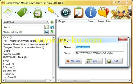 DomDomSoft Manga Downloader 5.0.5的图片1