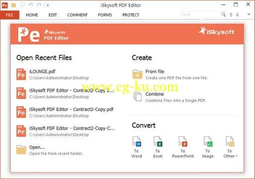 iSkysoft PDF Editor & OCR Plugin 4.0.0.2的图片1
