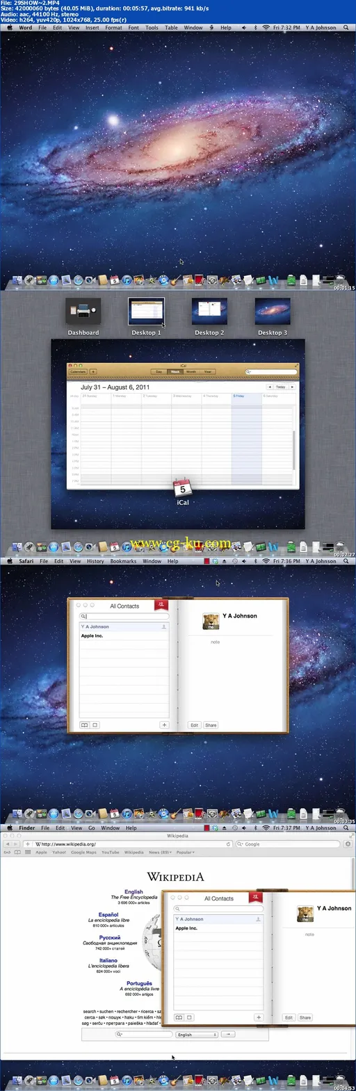 Que Video – Using Mac OS X Lion的图片1
