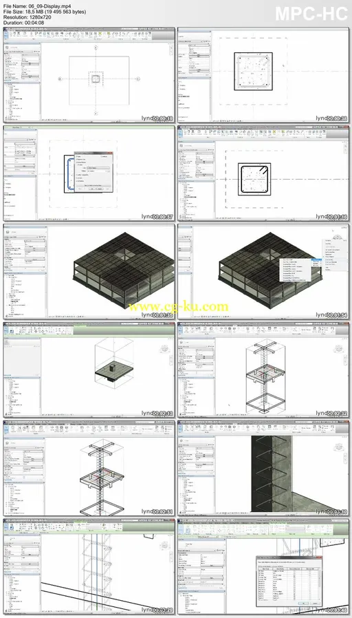 Lynda – Creating Concrete Buildings with Revit Structure的图片2