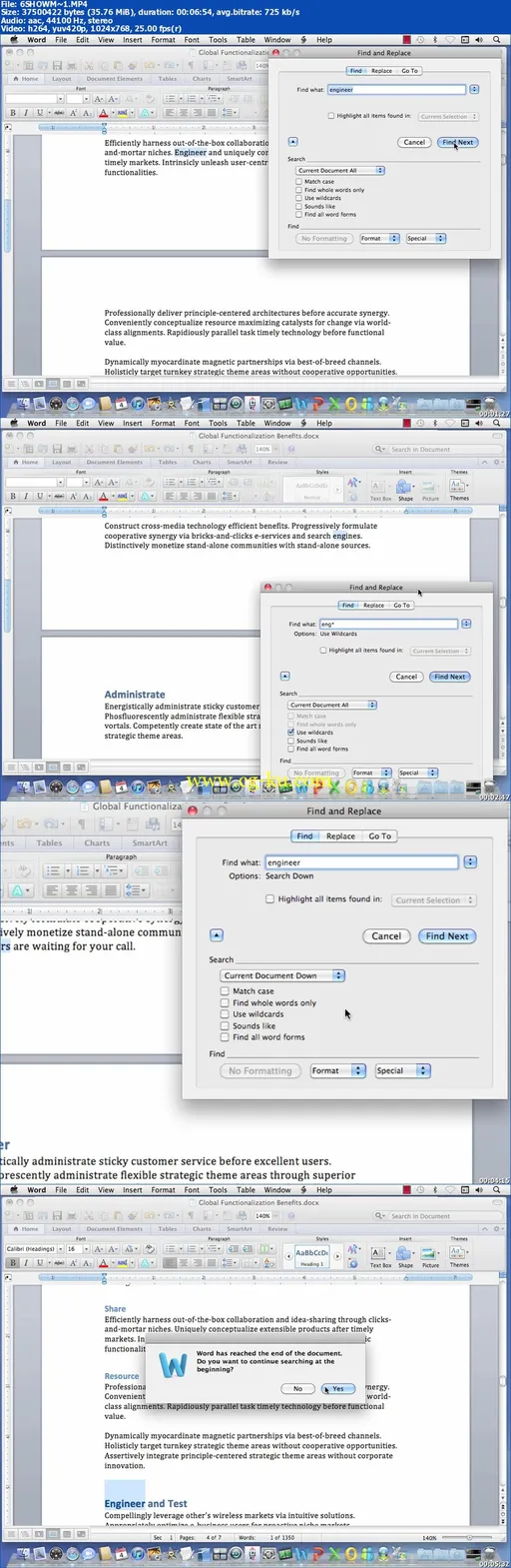 Que Video – Using Office 2011 for Mac的图片1
