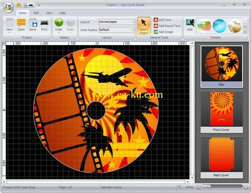 Disc Cover Studio 2.5.1.163的图片1