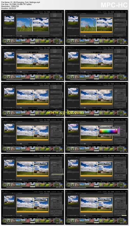 Lynda – Lightroom 5: 07 Making Photo Books的图片2