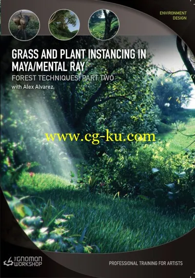 Gnomon – Maya – Grass and Plant Instancing Part 1的图片1