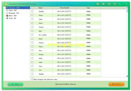 Tenorshare Android Data Recovery Pro 3.0.0.0 Build 1887的图片1