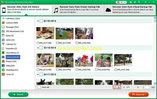 Tenorshare iPad Data Recovery 6.3.0.1的图片1