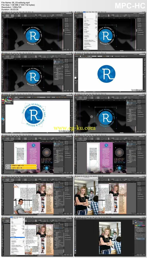 Lynda – InDesign CC Essential Training (Updated Jun 18, 2014)的图片2