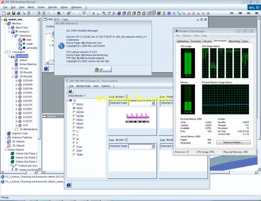 AVL Fire 2013.1 Win/Linux 发动机性能模拟仿真分析软件的图片2