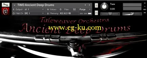 Taleweaver Orchestra Ancient Deep Drums KONTAKT的图片1