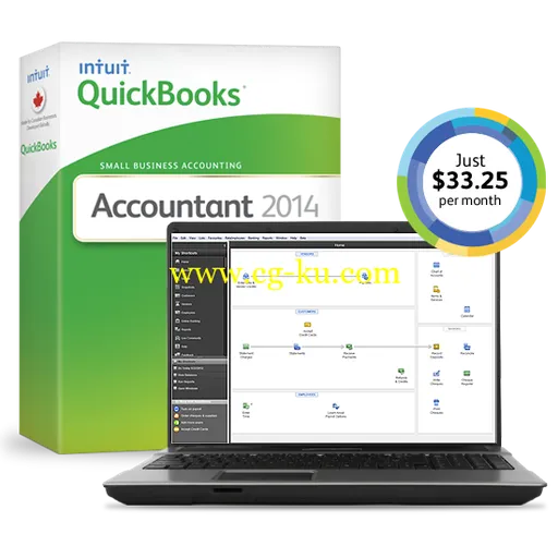 Intuit QuickBooks Premier Accountant Edition 2014 R8的图片1