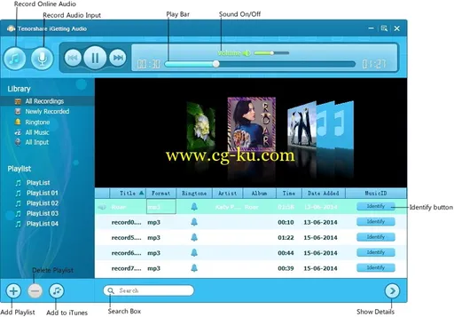 Tenorshare iGetting Audio 1.1.0.0 Build 1887的图片1