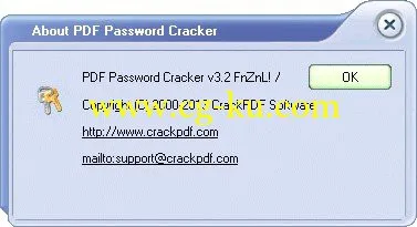 PDF Password Cracker 3.2 破解PDF文件密码工具的图片1