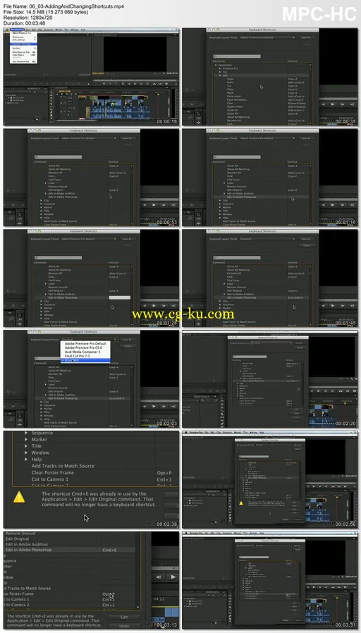 Lynda – Premiere Pro Guru: Essential Keyboard Shortcuts的图片2