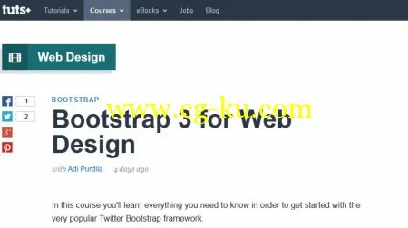 Tutsplus – Bootstrap 3 for Web Design的图片2