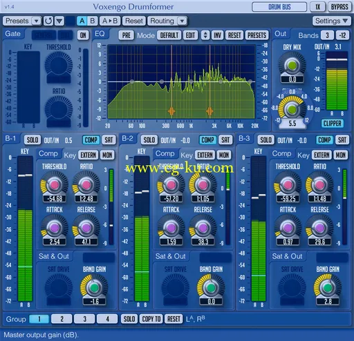 Voxengo Drumformer v1.4 Win / Mac OS X的图片1