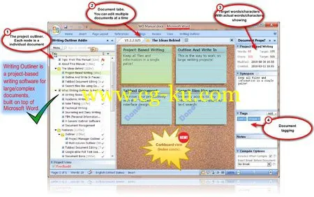 Writing Outliner Word Add-in 1.6.20.803的图片1