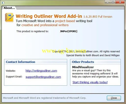 Writing Outliner Word Add-in 1.6.20.803的图片2